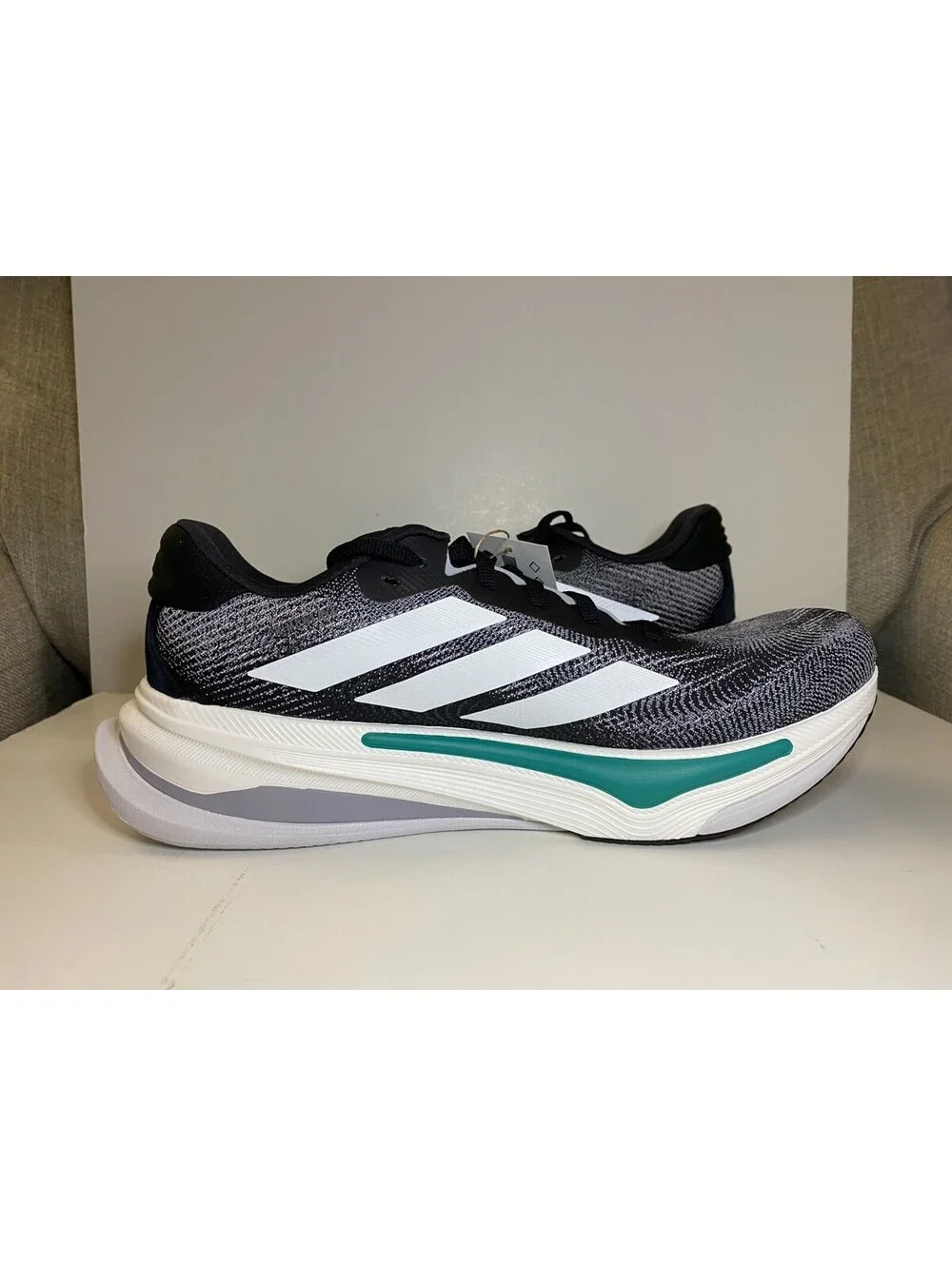 Adidas Supernova Prima 2 JS1887 Mens Sneaker US 8.5 Black White Running Shoes